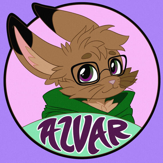 Custom Badge - Alvar [Commission]