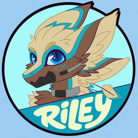 Custom Badge - Riley [Commission]